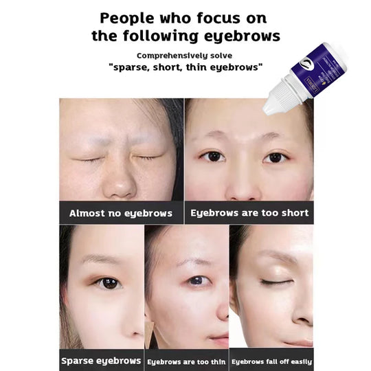 Eyebrow Growth Serum Nourishing Follicles Lashes Enhancer Thick Eyelash Nutrition Liquid Extension Intensive Lengthening 2024 - Health and Wellness Innovations