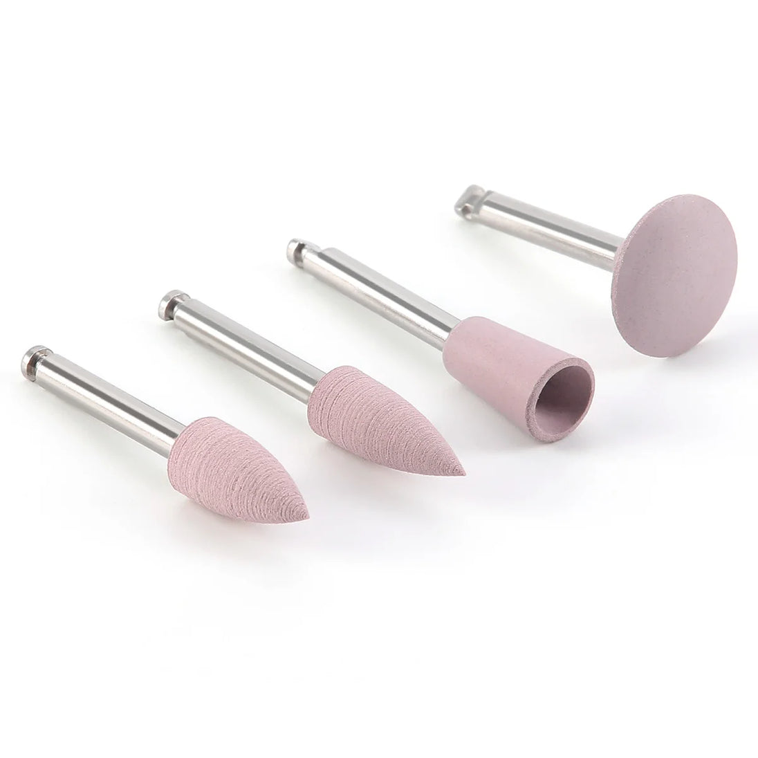 AZDENT 12pcs/10pcs/pack Dental Silicone Polishing Tip Grinding Heads Teeth Polisher RA Burs Dia. 2.35mm for Low Speed Handpiece - Health and Wellness Innovations