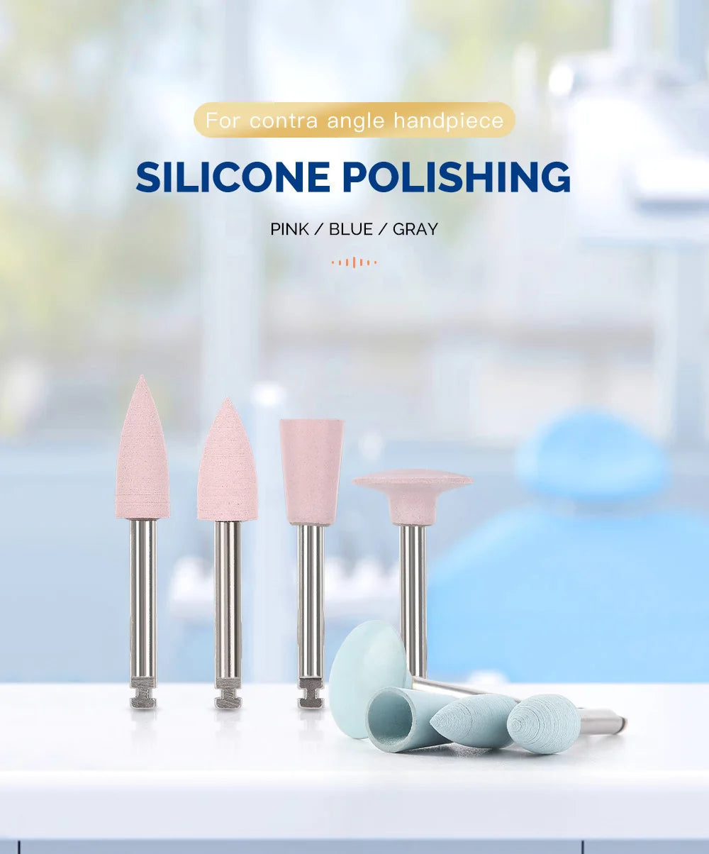 1Bag Azdent Silicone Polishing for Contra Angle Handpiece for Dentistry Composite/Natural Teeth/Porcelain Finishing - Health and Wellness Innovations