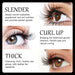 Eyelash Growth Serum Natural Curl Lengthening Lashes Lifting Liquid Volume Longer Thicker Fuller Nourishing Eyelashes Enhancer - Health and Wellness Innovations