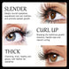 Eyelash Growth Serum Natural Curl Lengthening Lashes Lifting Liquid Volume Longer Thicker Fuller Nourishing Eyelashes Enhancer - Health and Wellness Innovations