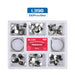 Dental Sectional Contoured Metal Matrices Matrix with Springclip No.1.330 Band Resin Clamping/Seperating Ring Dentist Tools - Health and Wellness Innovations