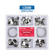 Dental Sectional Contoured Metal Matrices Matrix with Springclip No.1.330 Band Resin Clamping/Seperating Ring Dentist Tools - Health and Wellness Innovations