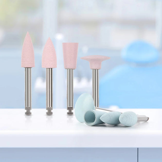 1Bag Azdent Silicone Polishing for Contra Angle Handpiece for Dentistry Composite/Natural Teeth/Porcelain Finishing - Health and Wellness Innovations