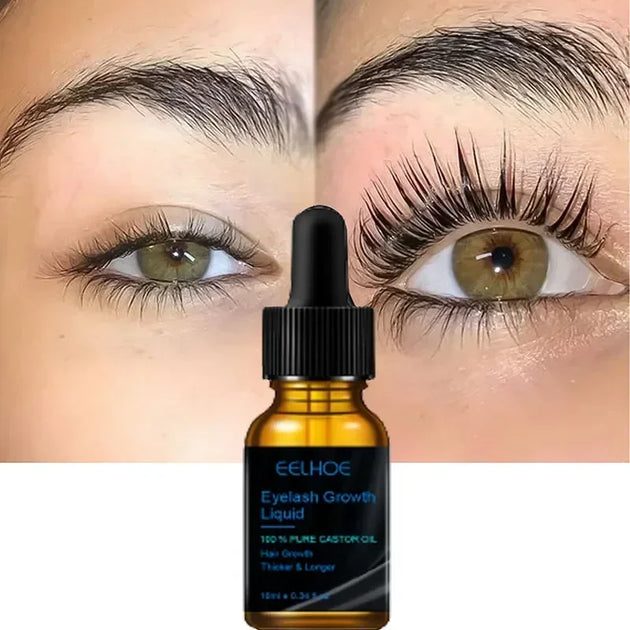 7Days Eyelash Fast Grow Serum Lengthen Thicken Natural Curl Enlargement Voluminous Eyelash Growth Natural Eyelashes Growth Serum - Health and Wellness Innovations