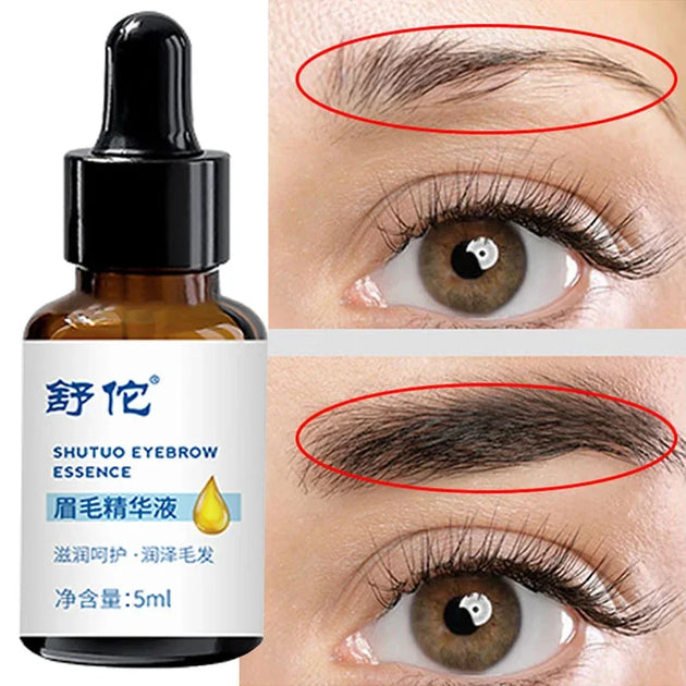 Eyebrow Fast Grow Serum Eyelash Hair Growth Anti Hairs Loss Products Prevent Baldness Fuller Thicker Lengthening Eyebrow Makeup - Health and Wellness Innovations