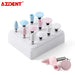 AZDENT 12Pcs/Set Dental Silicone Polishing Rubber Grinding Heads Teeth Polisher 2.35mm RA Finisher for Low Speed Handpiece - Health and Wellness Innovations