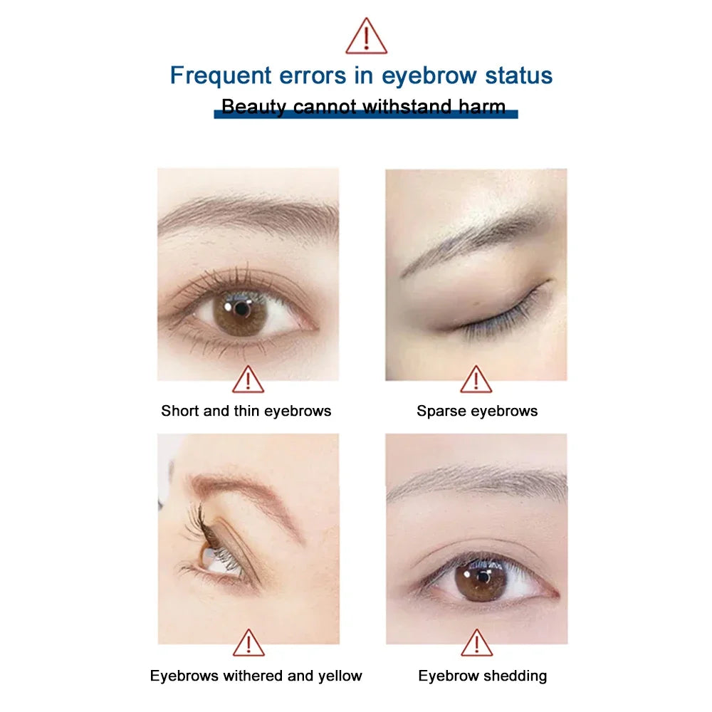 Eyebrow Fast Grow Serum Eyelash Hair Growth Anti Hairs Loss Products Prevent Baldness Fuller Thicker Lengthening Eyebrow Makeup - Health and Wellness Innovations