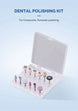 AZDENT 12Pcs/Set Dental Silicone Polishing Rubber Grinding Heads Teeth Polisher 2.35mm RA Finisher for Low Speed Handpiece - Health and Wellness Innovations
