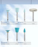 AZDENT 12PCS/Box Dental Composite Polishing Kit RA 2.35mm Polisher for Low Speed Hanpiece Porcelain Natural Teeth Nail Polishing - Health and Wellness Innovations