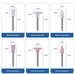 AZDENT 12PCS/Box Dental Composite Polishing Kit RA 2.35mm Polisher for Low Speed Hanpiece Porcelain Natural Teeth Nail Polishing - Health and Wellness Innovations