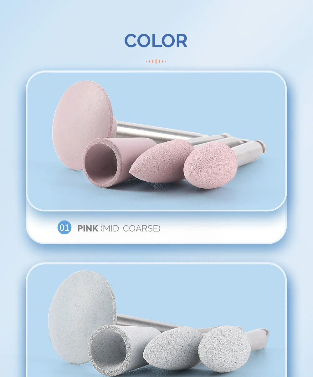 1Bag Azdent Silicone Polishing for Contra Angle Handpiece for Dentistry Composite/Natural Teeth/Porcelain Finishing - Health and Wellness Innovations