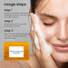 100g Turmeric Hand Made Soap Lemon Kojic Acid Soap Shower And Facial Soap Powerful Moisturizing And Cleansing Of The Skin - Health and Wellness Innovations