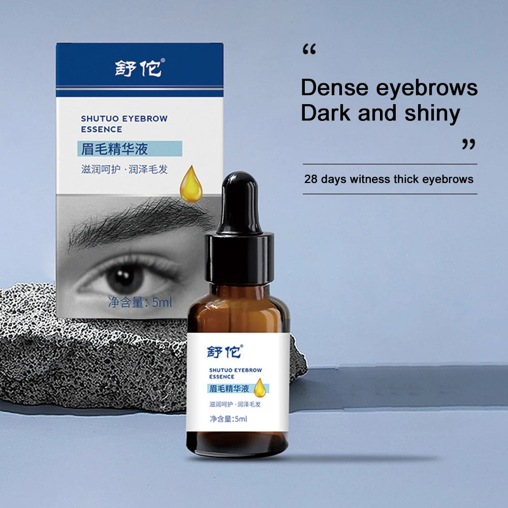 Eyebrow Fast Grow Serum Eyelash Hair Growth Anti Hairs Loss Products Prevent Baldness Fuller Thicker Lengthening Eyebrow Makeup - Health and Wellness Innovations