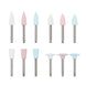 AZDENT 12pcs/10pcs/pack Dental Silicone Polishing Tip Grinding Heads Teeth Polisher RA Burs Dia. 2.35mm for Low Speed Handpiece - Health and Wellness Innovations