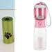 Portable Cat Dog Water Bottle Food Feeder Drinker Poop Dispenser 3 In 1 Leak-proof Multifunctional Dog Water Bottle Pet Products - Health and Wellness Innovations