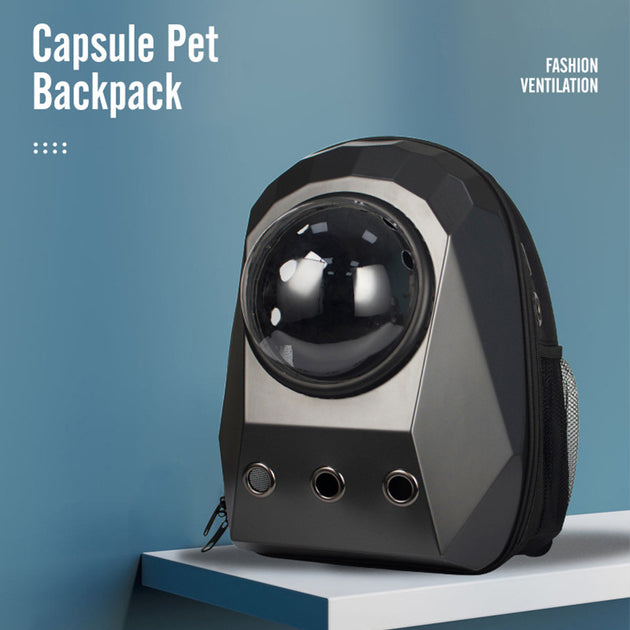 Cat Carrier Bags Breathable Pet Carriers Dog Cat Backpack Travel Space Capsule Cage Pet Transport Bag Carrying Portable Outdoor - Health and Wellness Innovations