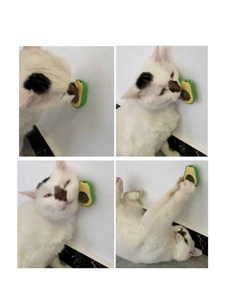 Avocado Cat Mint Multifunctional Catnip Toy 360 Rotating Self-healing Artifact Pet Supplies - Health and Wellness Innovations