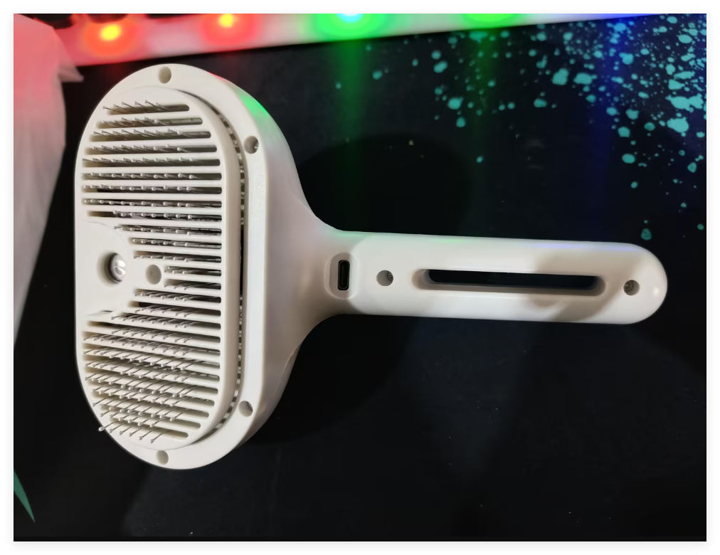 Pet Comb Self Cleaning Pets Hair Remover Brush For Dogs Grooming Tools Dematting Comb Built-in Mist Humidifier Pet Products - Health and Wellness Innovations