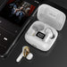 New Mini Transparent Wireless Bluetooth Headset Digital Display ENC Noise Reduction True Wireless Sports Music - Health and Wellness Innovations