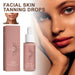 Tanning Face Serum Face Body Tanning Bed Outdoor Fine Line Repair Skin Serum Dark Bronzer Self Tanning Serum Drops - Health and Wellness Innovations