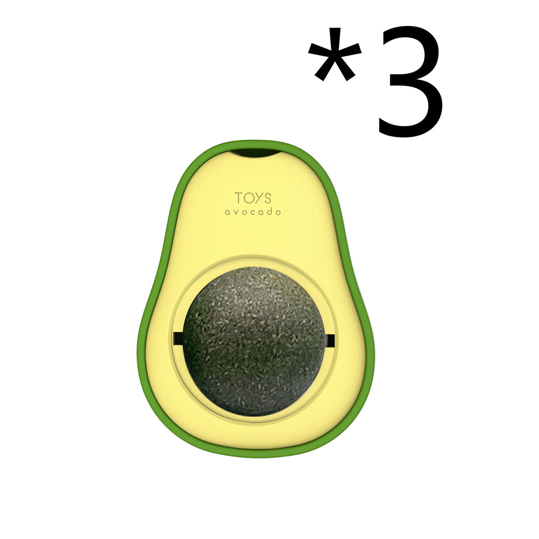 Avocado Cat Mint Multifunctional Catnip Toy 360 Rotating Self-healing Artifact Pet Supplies - Health and Wellness Innovations