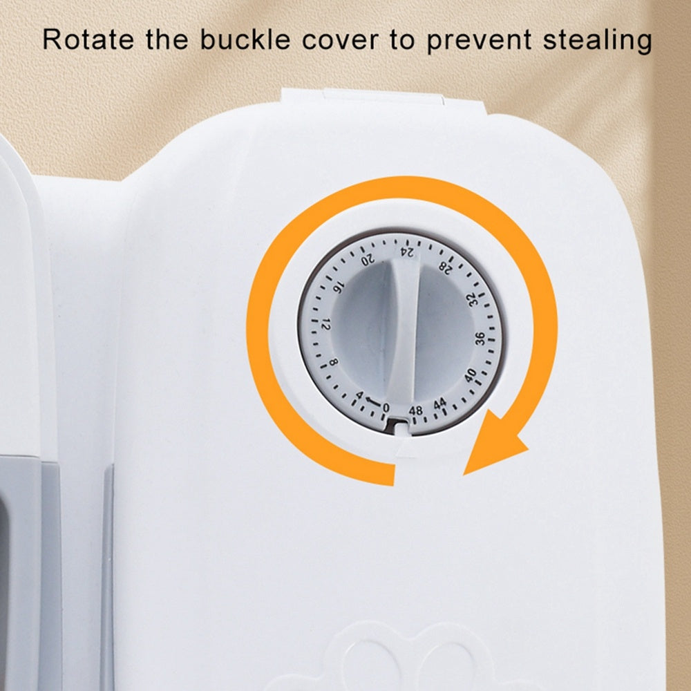 Automatic Pet Feeder Smart Food Dispenser For Cats Dogs Timer Stainless Steel Bowl Auto Dog Cat Pet Feeding Pets Supplies - Health and Wellness Innovations