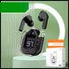 New Mini Transparent Wireless Bluetooth Headset Digital Display ENC Noise Reduction True Wireless Sports Music - Health and Wellness Innovations