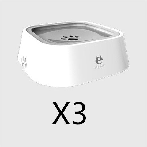 1.5L Cat Dog Water Bowl Carried Floating Bowl Anti-Overflow Slow Water Feeder Dispenser Pet Fountain ABS&PP Dog Supplies - Health and Wellness Innovations