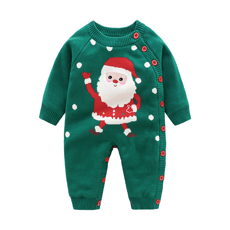 Newborn Baby Clothes Baby Crawling Clothes Thickening Out Baby Harness - Health and Wellness Innovations