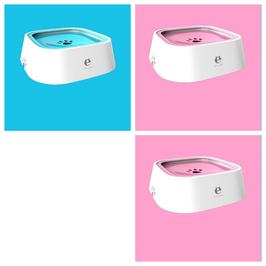 1.5L Cat Dog Water Bowl Carried Floating Bowl Anti-Overflow Slow Water Feeder Dispenser Pet Fountain ABS&PP Dog Supplies - Health and Wellness Innovations