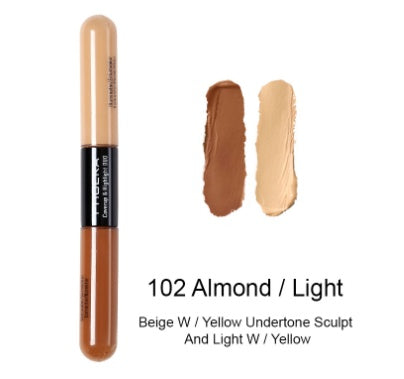 Double Heads Are Suitable For Any Skin Type Natural Color Brightening Liquid Concealer - Health and Wellness Innovations