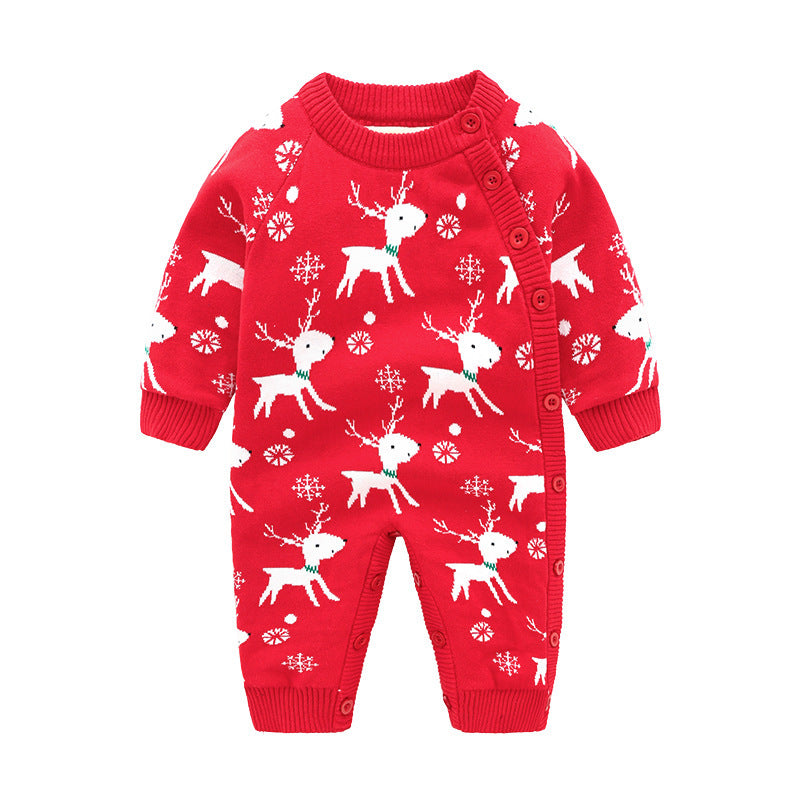 Newborn Baby Clothes Baby Crawling Clothes Thickening Out Baby Harness - Health and Wellness Innovations