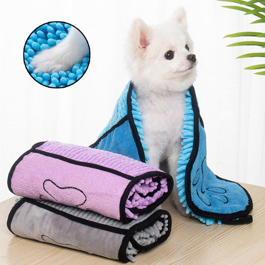 Dogs Cats Towels Super Absorbent Dog Bathrobe Microfiber Bath Towels Quick-Drying Cat Bath Towel For Pets Towel Dog Towels Pet Products - Health and Wellness Innovations