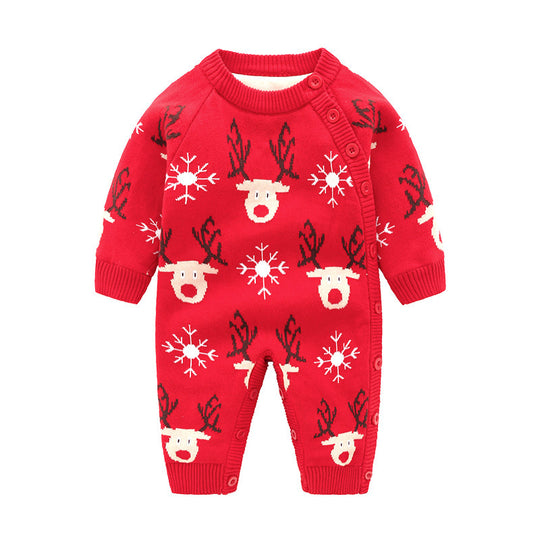 Newborn Baby Clothes Baby Crawling Clothes Thickening Out Baby Harness - Health and Wellness Innovations