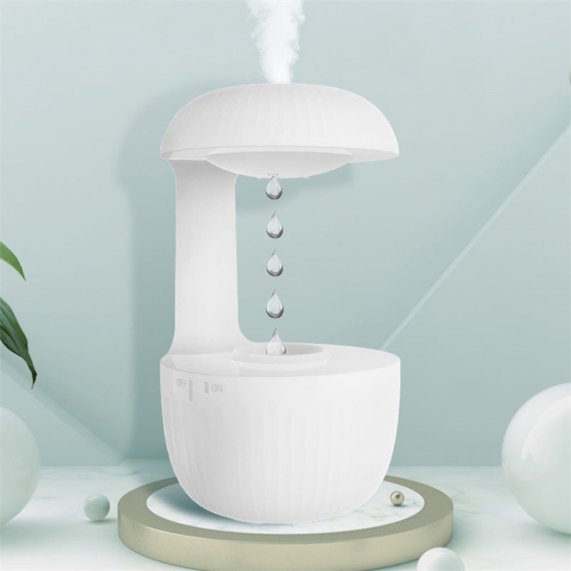 Anti-gravity Air Humidifier Mute Countercurrent Humidifier Levitating Water Drops Cool Mist Maker Fogger Relieve Fatigue - Health and Wellness Innovations