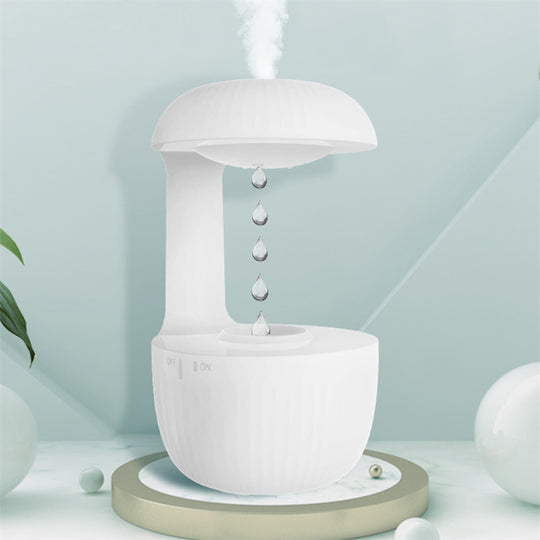 Anti-gravity Air Humidifier Mute Countercurrent Humidifier Levitating Water Drops Cool Mist Maker Fogger Relieve Fatigue - Health and Wellness Innovations