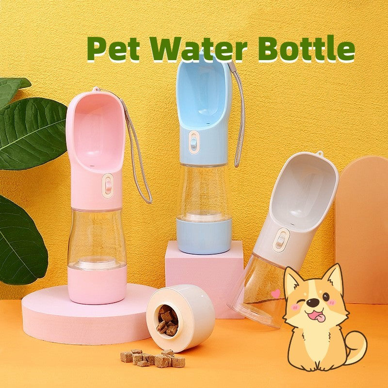 Pet Dog Water Bottle Feeder Bowl Portable Water Food Bottle Pets Outdoor Travel Drinking Dog Bowls Water Bowl For Dogs - Health and Wellness Innovations