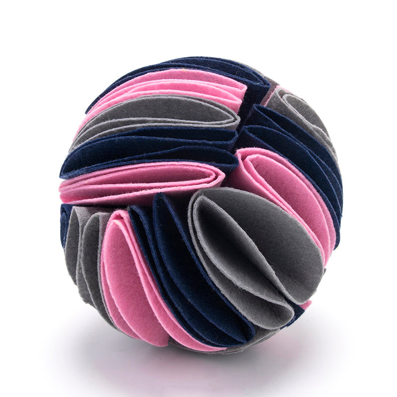 Foldable Dog Snuffle Ball Dog Training Toys Increase IQ Pet Cat Training Games Feeding Intelligence Toy - Health and Wellness Innovations