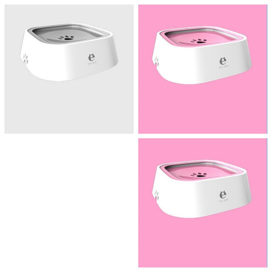 1.5L Cat Dog Water Bowl Carried Floating Bowl Anti-Overflow Slow Water Feeder Dispenser Pet Fountain ABS&PP Dog Supplies - Health and Wellness Innovations