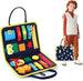New Busy Book Children's Busy Board Dressing And Buttoning Learning Baby Early Education Preschool Sensory Learning Toy - Health and Wellness Innovations