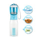 Portable Cat Dog Water Bottle Food Feeder Drinker Poop Dispenser 3 In 1 Leak-proof Multifunctional Dog Water Bottle Pet Products - Health and Wellness Innovations