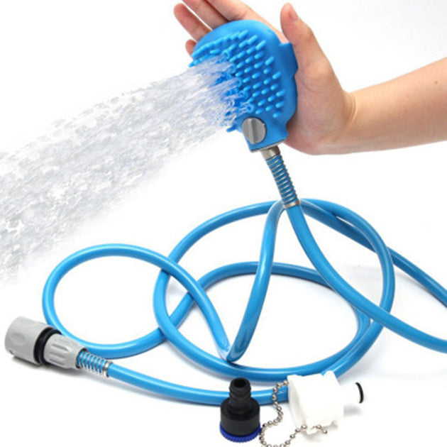 New Pet Bathing Tool Comfortable Massager Shower Tool Cleaning Washing Bath Sprayers Dog Brush Pet Supplies - Health and Wellness Innovations