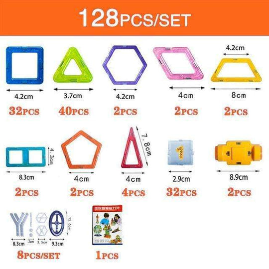 Magnetic Building Blocks DIY Magnets Toys For Kids Designer Construction Set Gifts For Children Toys - Health and Wellness Innovations