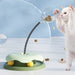 Cat Leakage Food 2 In 1 Toys Turntable Ball Toys Kitten Funny Cat Training Spring Ball Cat Supplies Pet Products - Health and Wellness Innovations