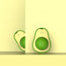 Avocado Cat Mint Multifunctional Catnip Toy 360 Rotating Self-healing Artifact Pet Supplies - Health and Wellness Innovations