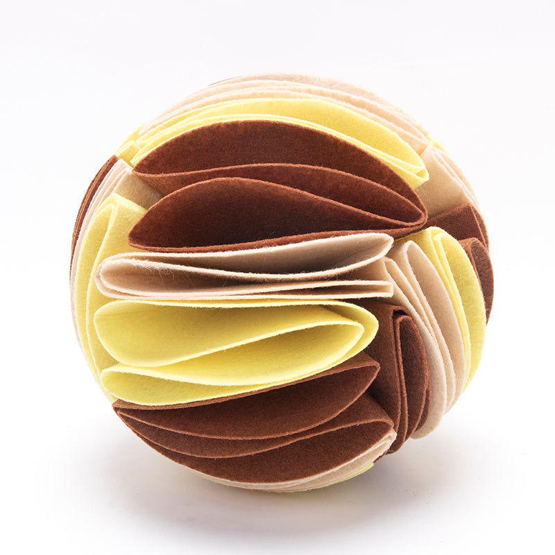 Foldable Dog Snuffle Ball Dog Training Toys Increase IQ Pet Cat Training Games Feeding Intelligence Toy - Health and Wellness Innovations