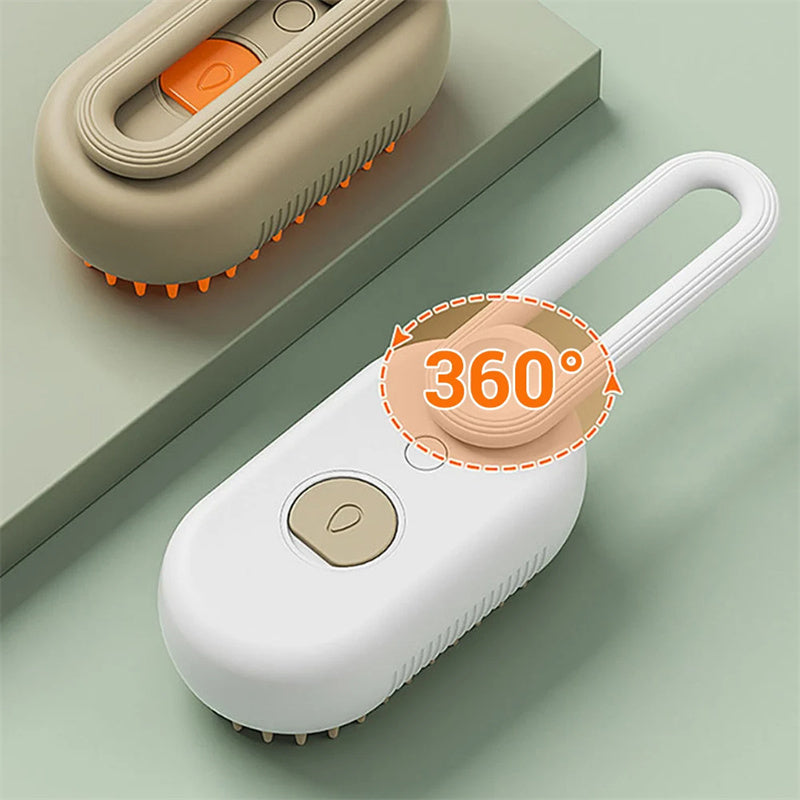 Cat Steam Brush Steamy Dog Brush 3 In 1 Electric Spray Cat Hair Brushes For Massage Pet Grooming Comb Hair Removal Combs Pet Products - Health and Wellness Innovations