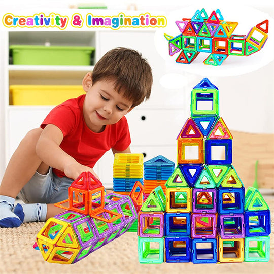 Magnetic Building Blocks DIY Magnets Toys For Kids Designer Construction Set Gifts For Children Toys - Health and Wellness Innovations