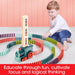 Domino Train Toys Baby Toys Car Puzzle Automatic Release Licensing Electric Building Blocks Train Toy - Health and Wellness Innovations